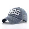 Vintage Dad Hat With Embroidery Letter 1985 Snapback Baseball Cap Men Outdoor Breathable Sport Casual Visor Cap Women Adjustable