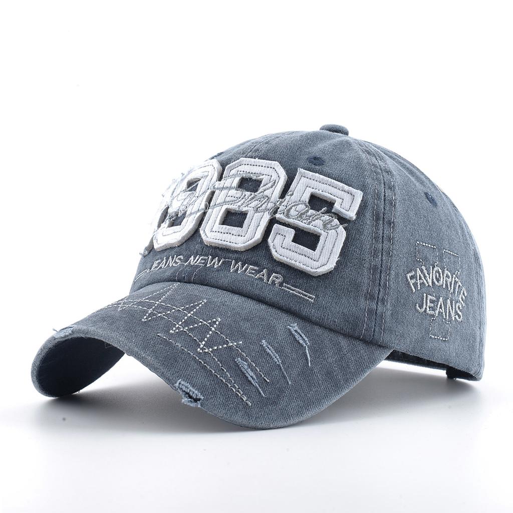 Vintage Dad Hat With Embroidery Letter 1985 Snapback Baseball Cap Men Outdoor Breathable Sport Casual Visor Cap Women Adjustable