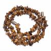 Natural Tiger Eye Gemstone Uncut Smooth Beads Necklace 4-11 Mm 18" UB-7905 UB-7905