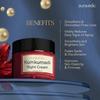 Auravedic Kumkumadi Öl Retinol Nachtcreme Für Das Gesicht - Nachtcreme Für Frauen Mit Niacinamid, Retinol, Safran & Padmaka - Über Nacht Reparatur & Rene