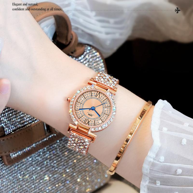OPK Brand Watch Diamond-encrusted Elegant Quartz Watch Women's Watch Women's Watch