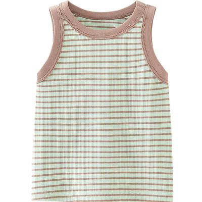 Minibala Baby Striped Modal Cool Breathable Vest