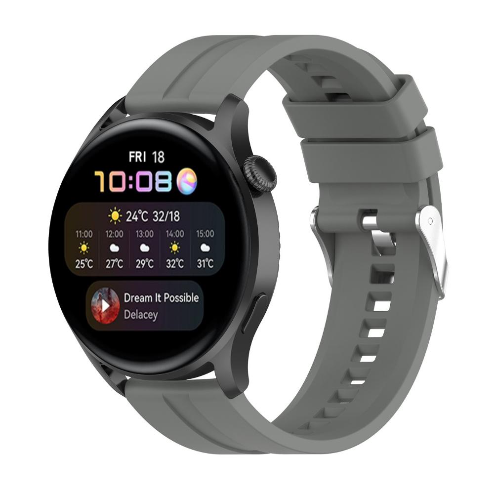 Universal 22MM Silicone WatchBand Strap For Huawei Watch GT GT2 GT3 GT4 GT5 Pro 46mm Smart Wristband For Polar Grit X / Vantage M Bracelet WirstStrap