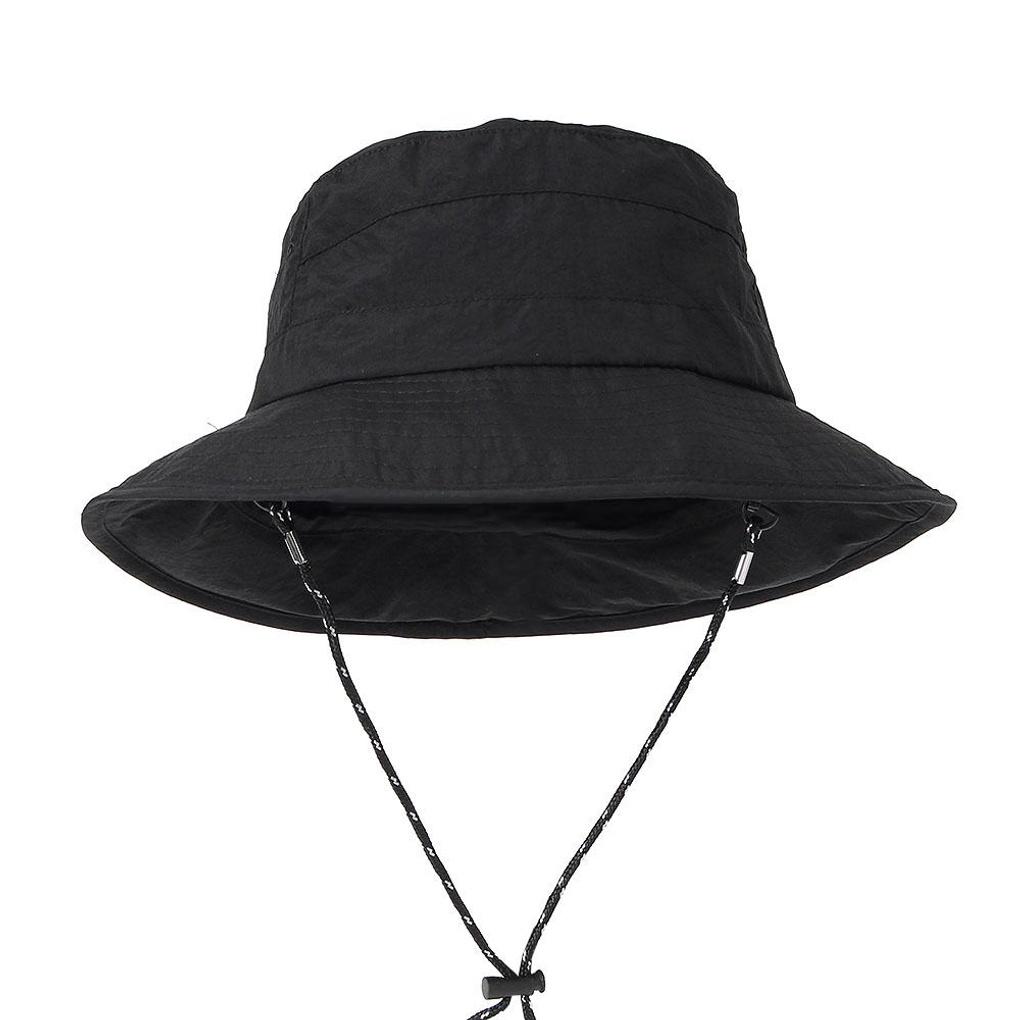 Foldable Hiking Hat (Black) UV Protection Bucket Hat