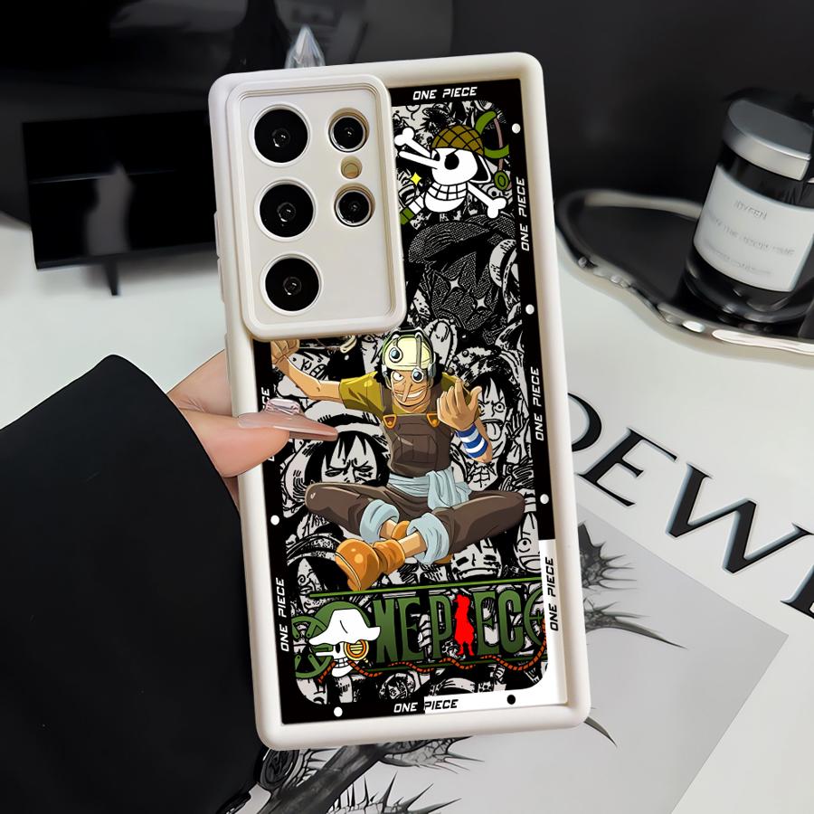 

Чохол з аніме One Piece Санджі Усопп для Samsung Galaxy S22 S25 Edge S24 Plus S24Ultra S25 Ultra S23 FE S21 S20FE М який чохол Galaxy S23 Ultra