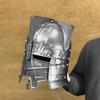 Black Moria Dwarven Battle Helmet LOTR-Inspired Medieval Armor for LARP, Cosplay, Knight Attire, and Collectible Display