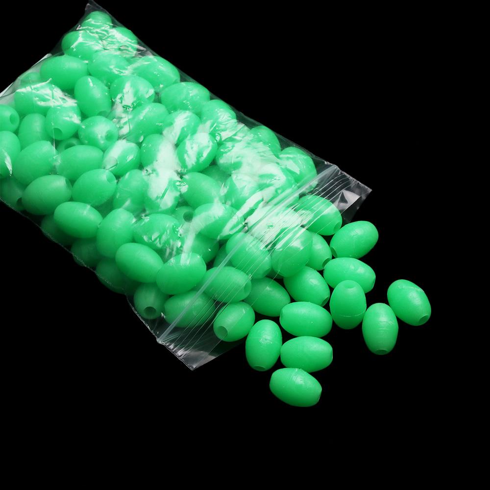 Fishing Rigs Fishing Lure Glowing Sink Beads Fishing Luminous Balls Fishing Floats Fishing Beads