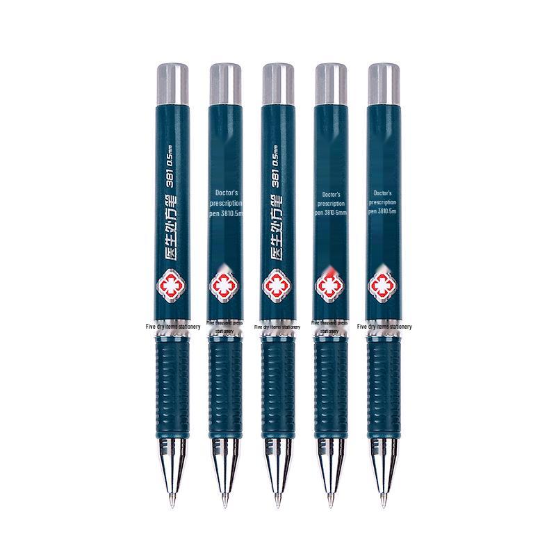 Doctor's Special Neutral Pen 0.5MM, Blue-Black, Signature Prescription Pen for Medical Staff.