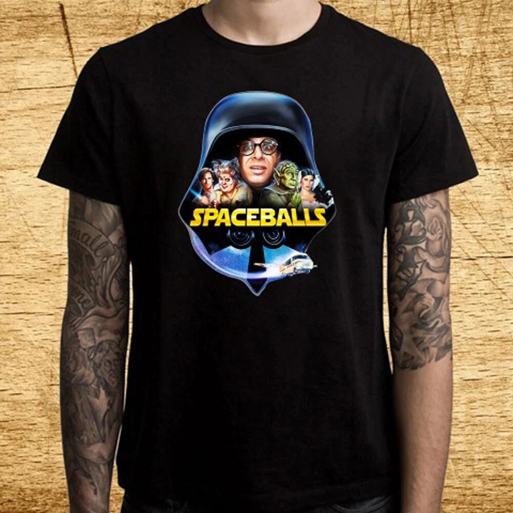 Spaceballs Movie Men s Black T-Shirt Tee Top Unisex XL
