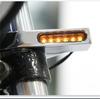 2X 12V Led Motorcycle Drl Turn Signals For 39-41Mm Fork Clamp