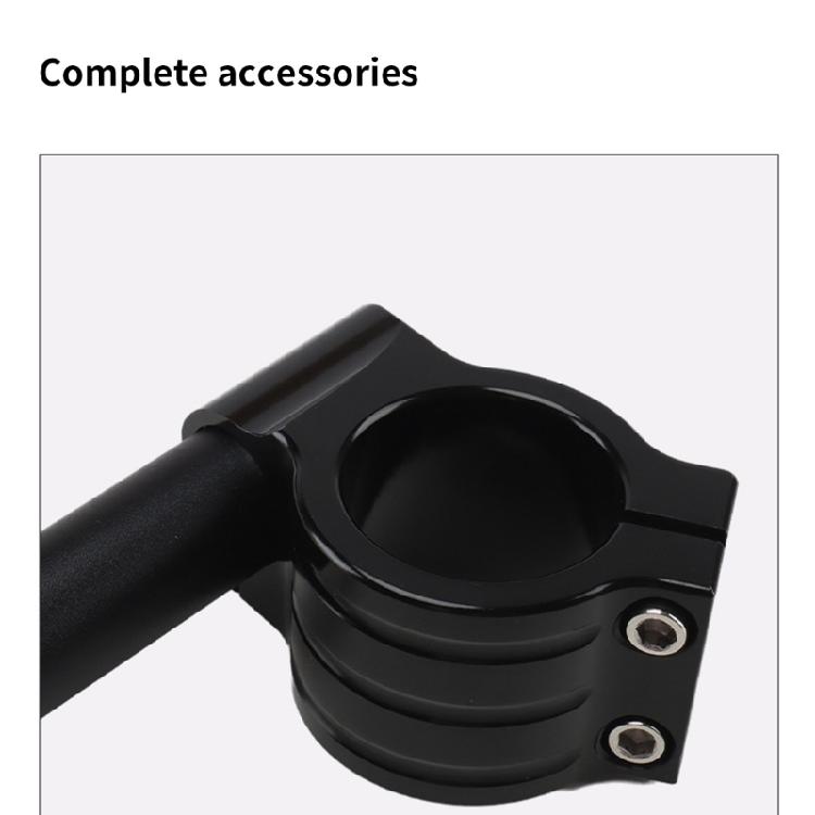 Lightweight Risers Clip on Handle Bars with Enhanced Control 35mm Adjustable Motorcycle Bars for Various Fork Sizes
