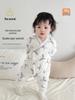 Mai Enmi'er Baby Quilted Cotton Romper - Warm, Side-Opening, Lace-Up, Autumn/Winter.
