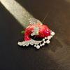 Good Luck Koi Carp Fish Leaping Dragon Gate Accessory Brooch