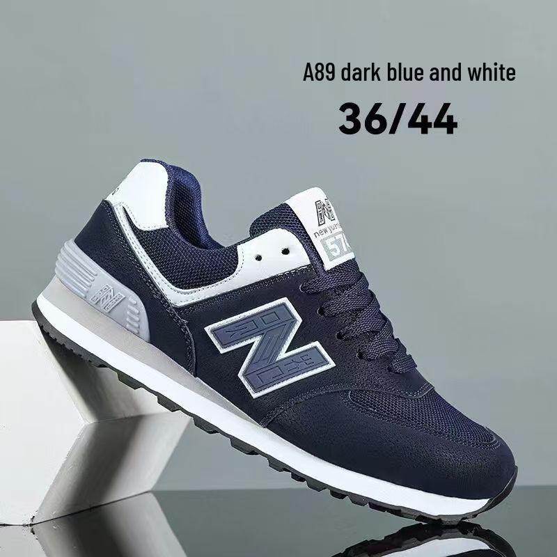 2024 Men's Forrest Gump Lightweight Fashion Sneakers: Trendy, Versatile for Spring/Autumn, N-Letter Design