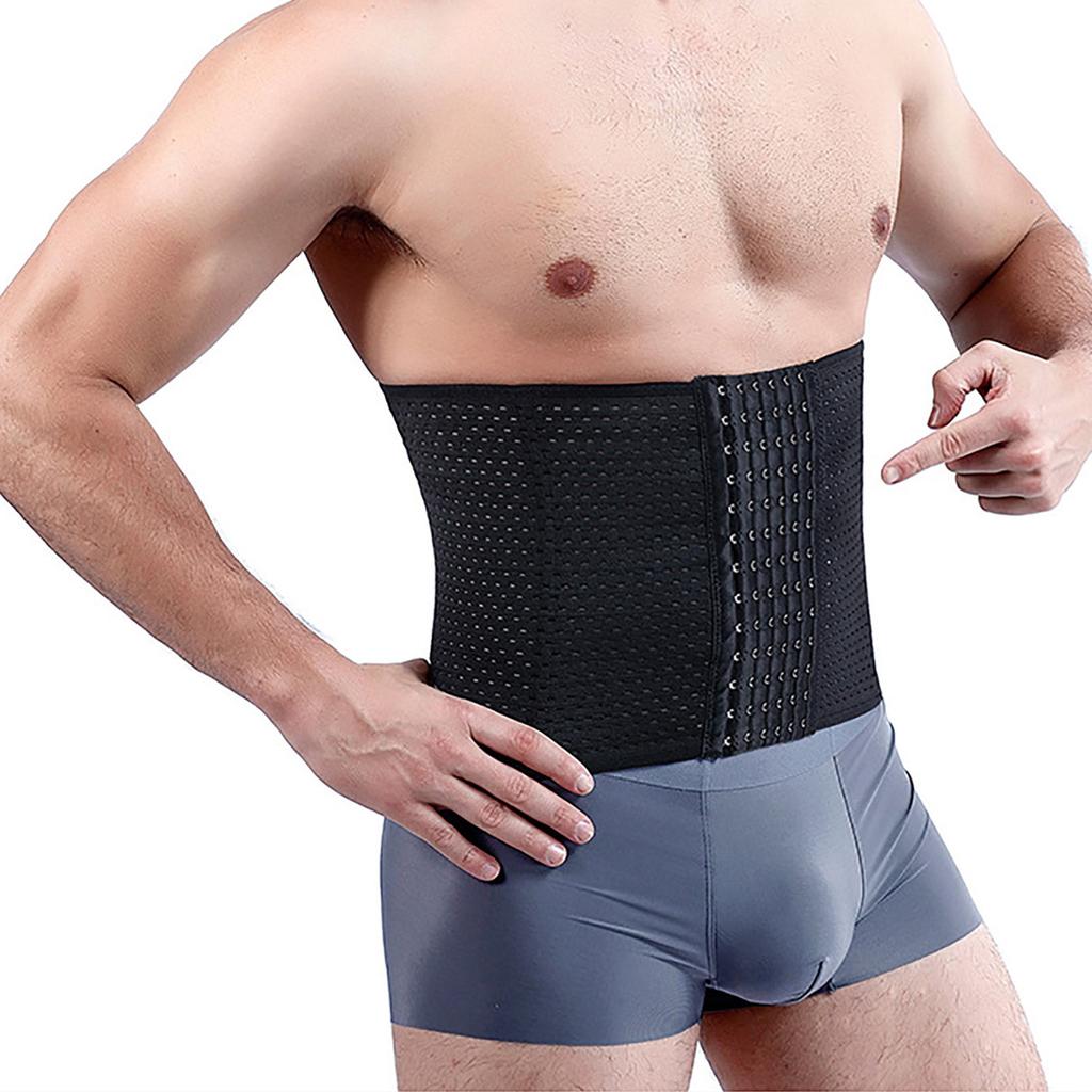 Taillentrainer für Damen und Herren, Bauchfettkontrolle, Body Shaper, Kompressionsgürtel, Mieder, Taillenmieder, Shaper Korsett