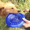 Wytrzymały, odporny na ugryzienia frisbee dla psa z TPR: Łatki do rzucania, Pływający dysk-zabawka dla zwierząt.