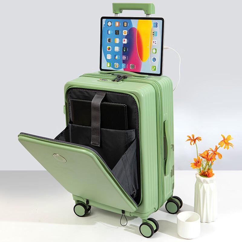 

KANDEXS Front-Opening Carry-On Luggage 20 Inch