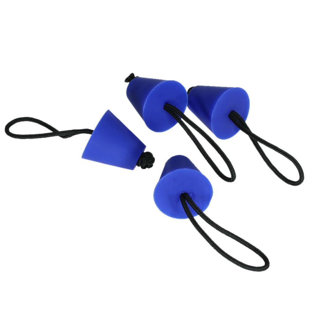 4st Bästa Universal Kajak Scupper Plug Kit Kajak Scupper Plug Kit Kanot Dräneringshål Stopp Bung