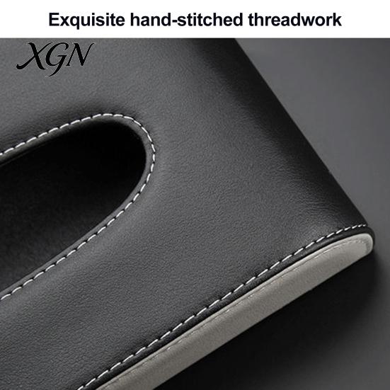 No Jam Tissue Box for Car Box, Sun Visor Type Block Hanging Container, Towel Napkin Holder, Holder Paper Rack Organizer, Stable Dispenser Auto Vehicle