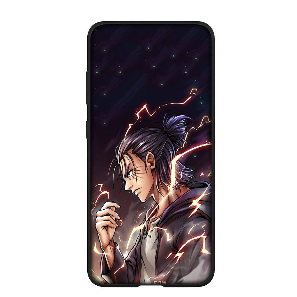 

Чехол для телефона Samsung Galaxy S25 S24 S23 iPhone 16 15 Xiaomi Redmi Note 14 13 12 16E X 11 Pro Max OPPO Moto Huawei Cartoon Levi Attack On Titan Cover for Redmi 9 ceil