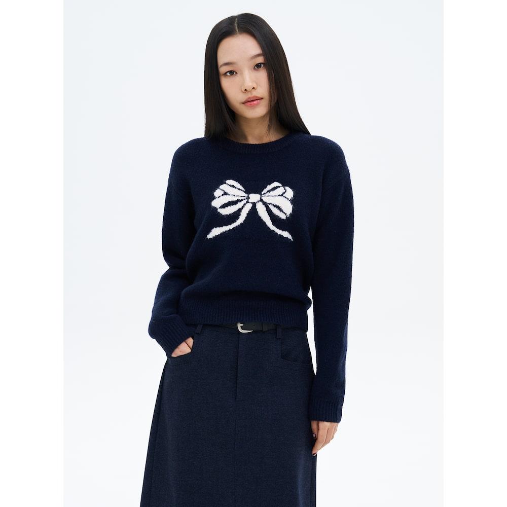 8Seconds Ribbon Graphic Pullover Navy Navy/S