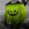 Fashion Smiley Print Men's Clothing Fashion 3D Print Smiley Graphic T-shirt Harajuku Mens T Shirt Designer T-shirts for Men Tops