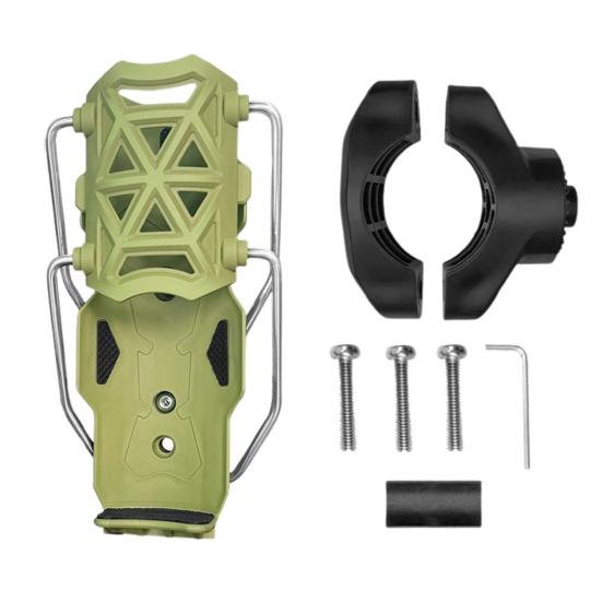 Adaptive Bike Water Bottle Holder Automatic Clamping 360-degree Rotating Cup Cage Quick Installation Bike Cup Holder