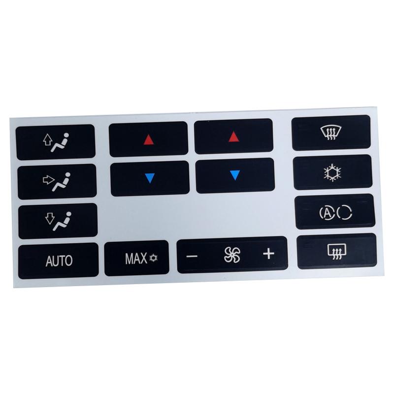 1Set Car Climate Control Air Conditioning Switch Button Covers for BMW X5 E53 1999-2006 E39 1996-2002