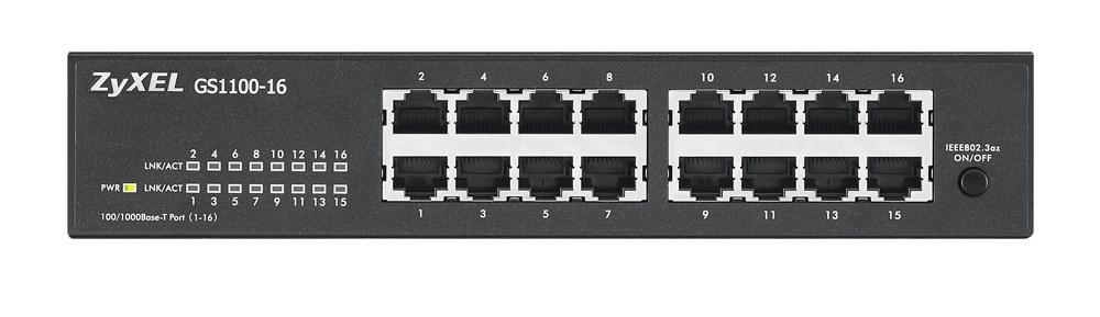 Switch Zyxel Gs1100-16E-Eu0101F Unmanaged