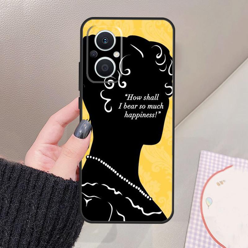 Pride And Prejudice Jane Austen Funda For OPPO Reno 8 7 Lite 11F 12F 13F 14F 15F 10 12 13 14 Pro OPPO Find X8 X6 X9 Pro Case
