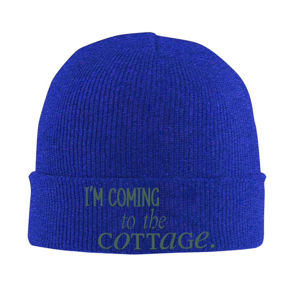 I'm Coming To the Cottage Heated Rivalry Knitted Caps Women's Unisex's Beanie Winter Hats Acrylic Warm Melon Cap