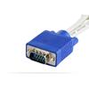 Splitters Couplers & Adapters Rgb Vga Svga Male To 2 Two Hdb15 Female Splitter Adapter Extension Cable With Core Adaptor Connector Converter