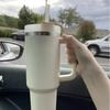 40oz Insulated Tumbler Acuum Cup 2.0 Thermal Mug for with Handle Straw Stainless Steel Hot and Cold Coffee Drinks