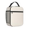 Bestselling Bow Tie Pattern Graphic Lunch Box Bag Daily Commuting Meal Bag