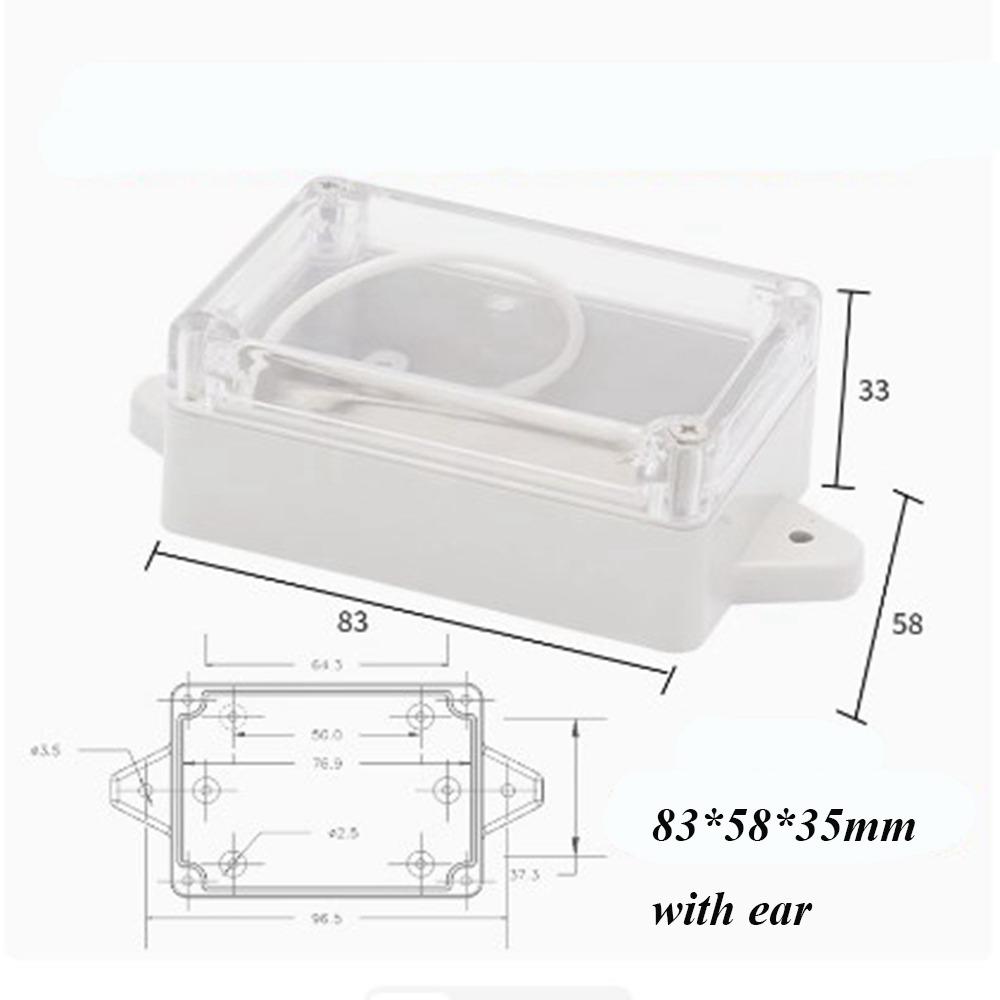 Waterproof Enclosure Cover Transparent Electrical Project Boxes