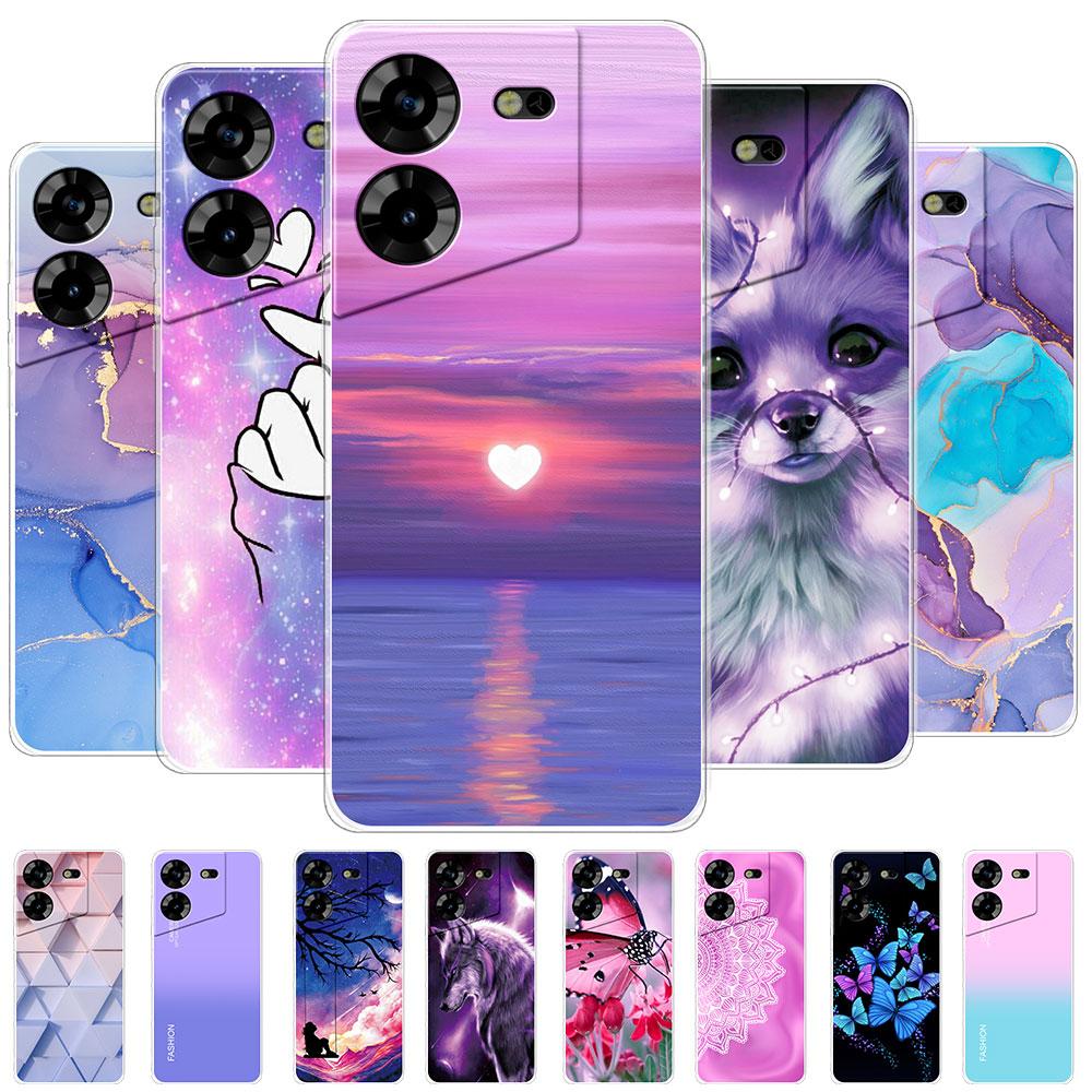 For Tecno Pova 5 Case Coque For Tecno Pova Neo 3 Cover Soft Silicone TPU Clear Phone Case For Tecno Pova 4 4 Pro Pova 2 3 Funda