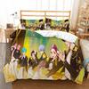 Witch Hunter Series Printed Duvet Cover and Pillowcase 3d Digital Printing Three-piece Set