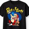 T-shirt Unisexe Graphique Dessin Animé Ren et Stimpy S5XL Années 90 Nickelodeon Rétro