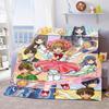 Cardcaptor Sakura Soft Warm Flannel Blanket Throw Cozy Lightweight Blanket for Sofa Bed Home Decor -QJY