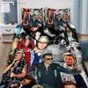 Rock Star Duvet Pillowcase Bedding Set Boy J-Johnny H-Hallyday Girl Bedroom Decoration Children Gift Single Double Large Size