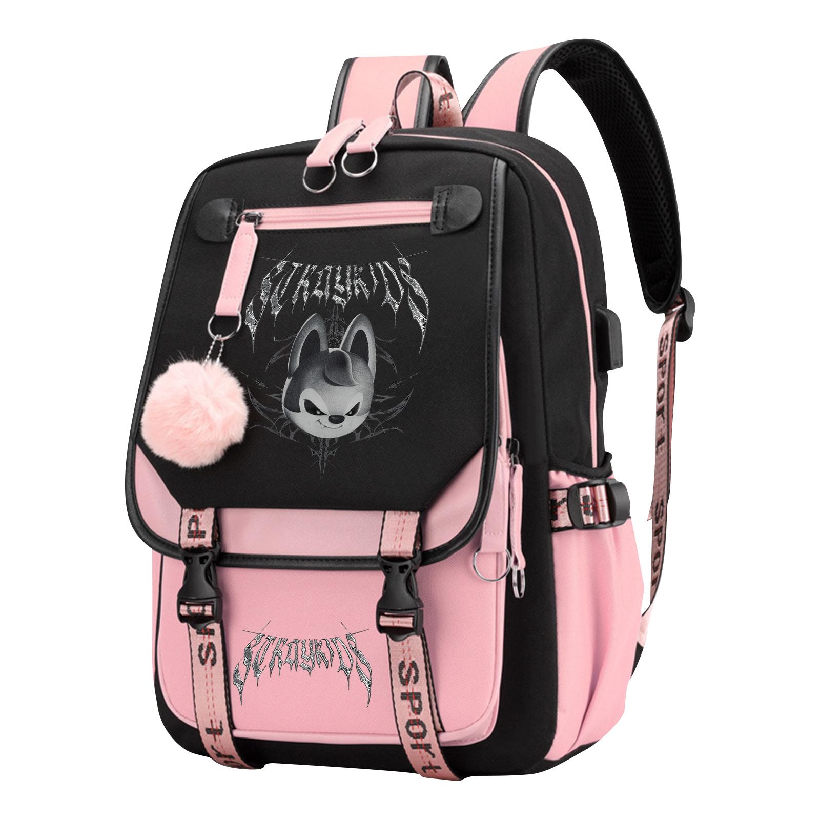 

Рюкзак, Снова в школу, Мультяшный Милый Дорожный Рюкзак с Принтом, Периферийный Двуплечевой Рюкзак для Подростков, Студентов, Мальчиков и Девочек One Size