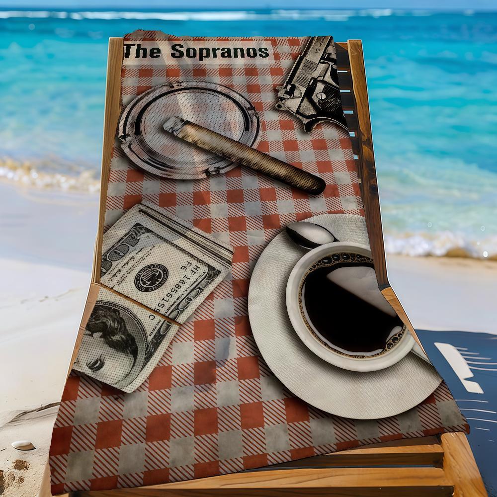 TV The Sopranos Towel Sports Quick Dry Travel Camping Gear Sandproof Soft Light Large Beach Towel