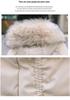 2026 Mid-Length Women's Winter Puffer Jacket with Big Fur Collar - Cotton Coat, Korean Style