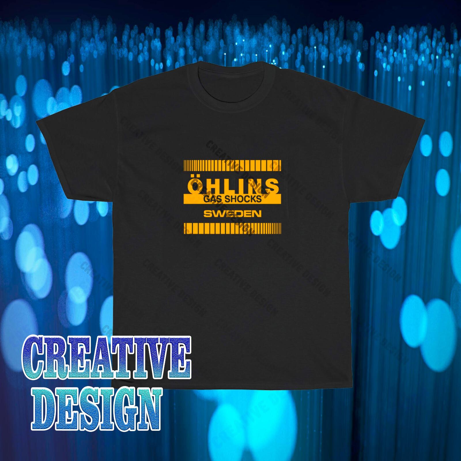 Ohlins Car Racing Logo T-Shirt S