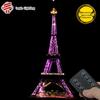 DIY LED Block Lights for Lego 10307 Eiffel Tower Puzzle – Remote-Controlled Paris Landmark