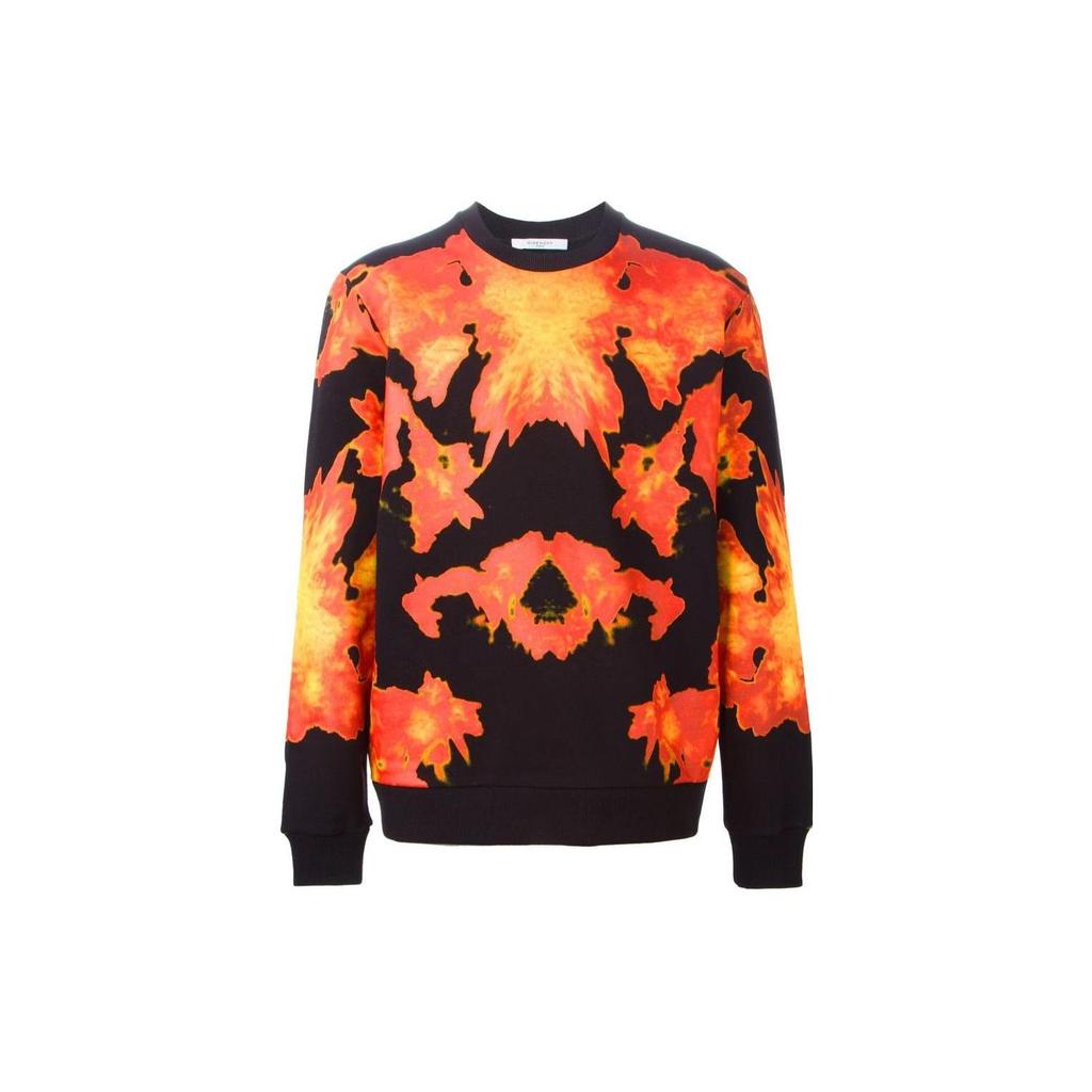 Givenchy Sweatshirts Men's Black Crew Neck Moderate Regular 15F7309653-800