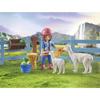 PLAYMOBIL 71353 Amelia & Whisper mit Pferdebox, Horses of Waterfall, 117 Teile, Ab 5 Jahren