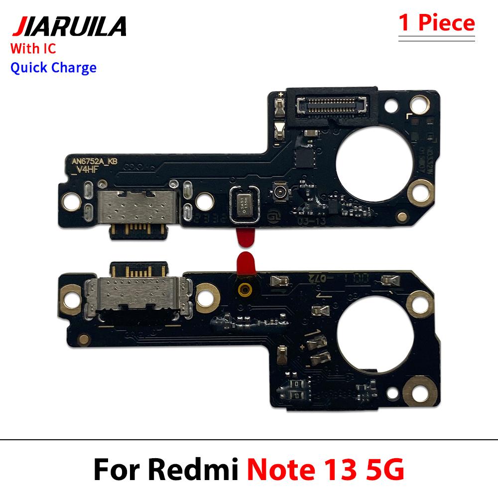 Deska s USB nabíjecím portem Flex kabel Konektor Díly Pro Xiaomi Redmi Note 11 Pro 1G 1G Plus Note 11 Pro Modul mikrofonu s IC