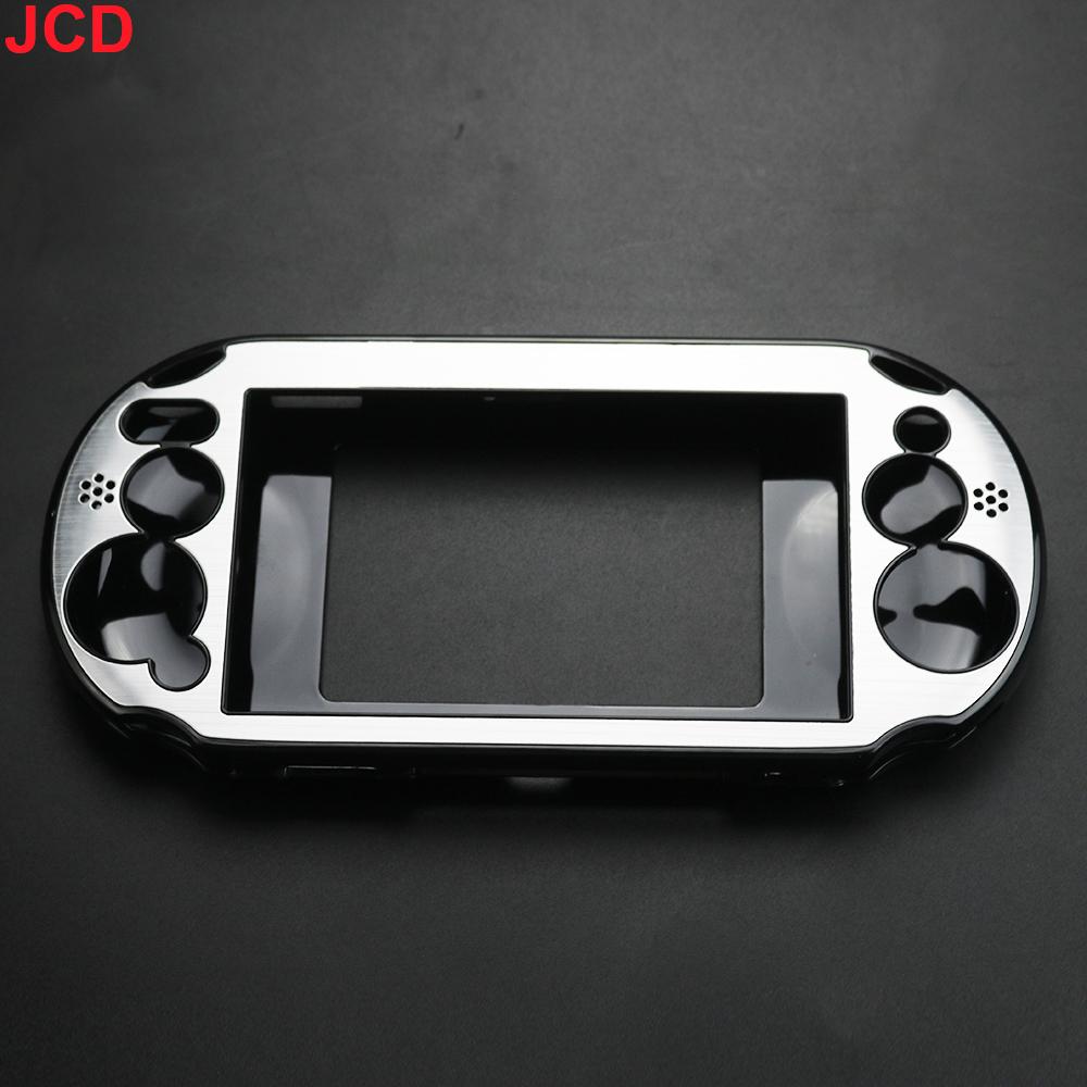 JCD 1 Sztuka Aluminiowa Metalowa Twarda Osłona Etui Skóra Powłoka Ochronna Dla Kontrolera PSV 2000 PS Vita 2000 PSV PCH-20 Akcesoria