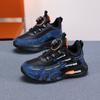 Youth Style Shoes Boys Lightweight Breathable Running Shoes Kids Outdoor Indoor Use Slip-On Style With Rotating Buckle Non-Slip Sole